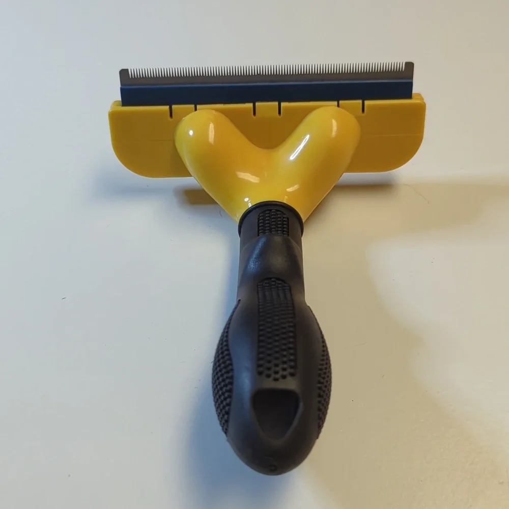 FURminator Yellow Grooming Tool for Dogs